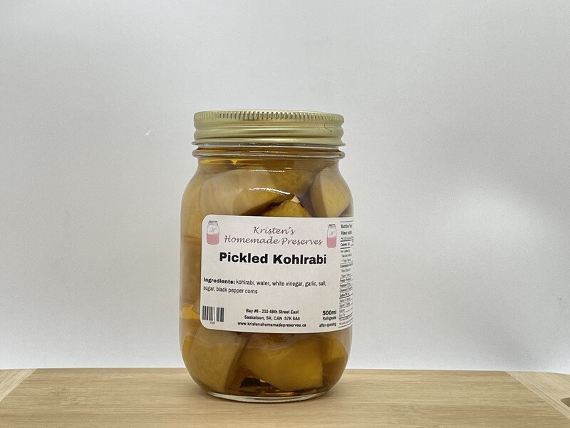 Pickled Kohlrabi
