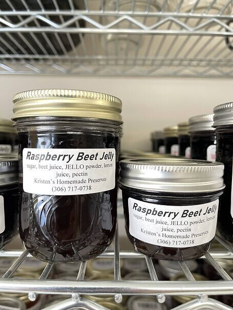 Raspberry Beet Jelly