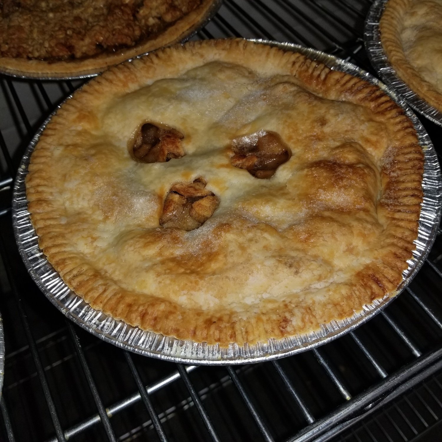 Apple Pie, Options:: Pastry Top