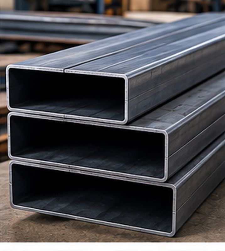 Tubo rectangular negro 40 × 20 Tubo rectangular negro 40 × 20