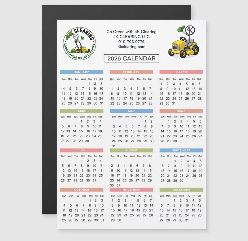 2026 Magnetic Calendar