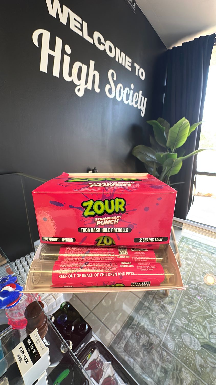 Zour Hash Hole - Strawberry Punch