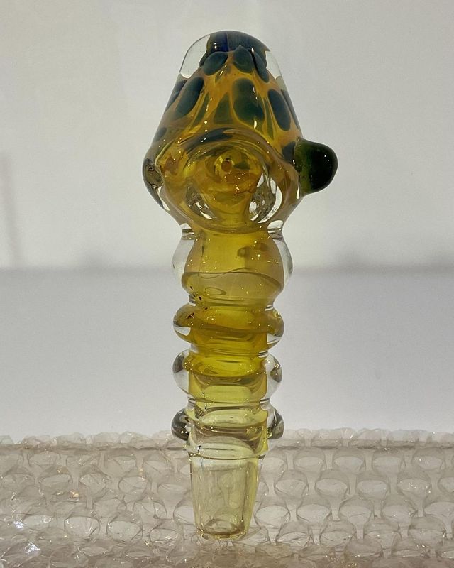 Glass Weed Pipes - Large Mushroom