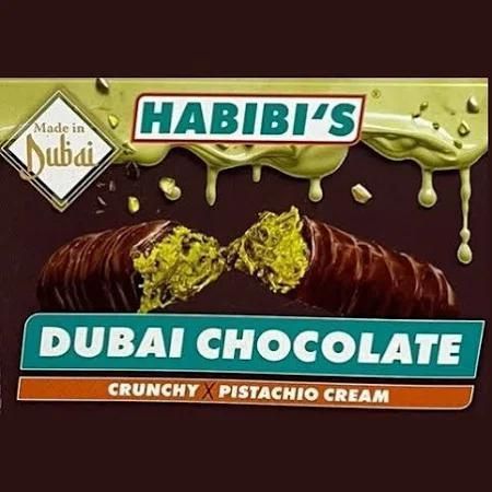 HABIBI's Dubai Chocolate Pistachio Cream - Exotic Snacks