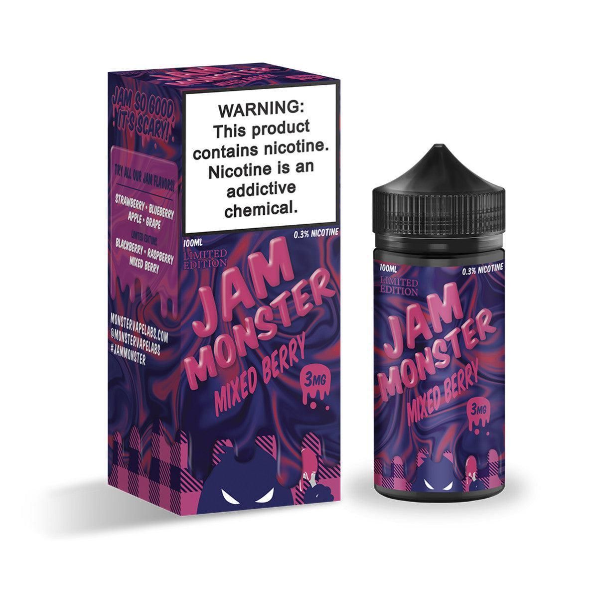 MONSTER VAPE LABS - JAM MONSTER - Mixed Berry