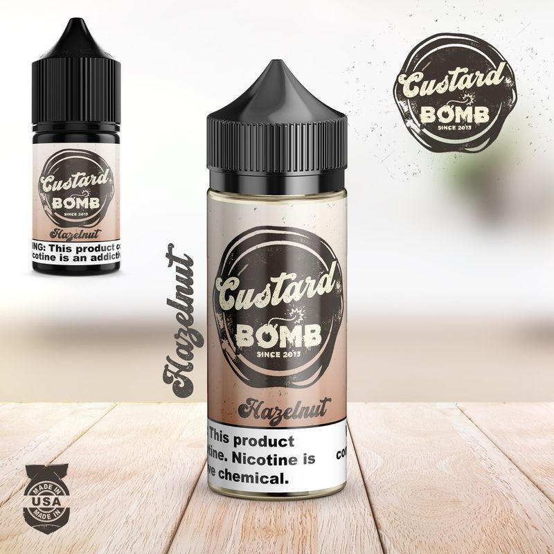 Vapergate - Custard Bomb - Hazelnut