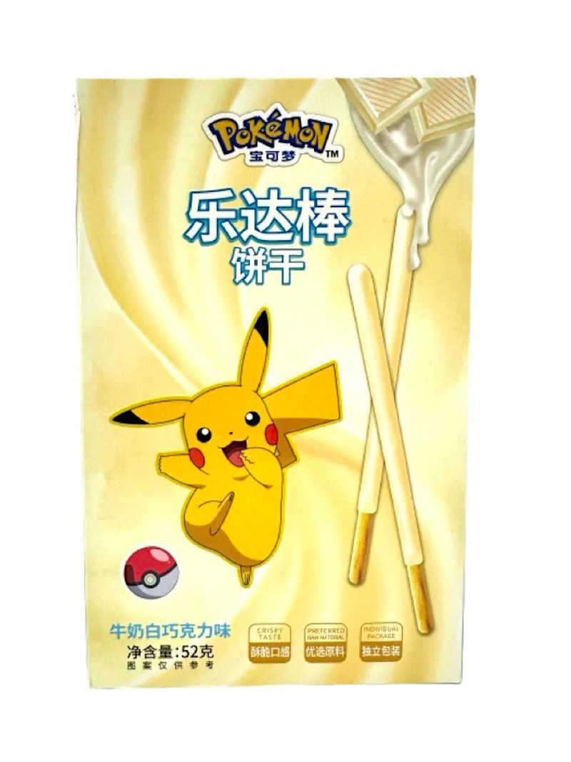 EXOTIC SNACKS - POKEMON Loco Stick Cookies