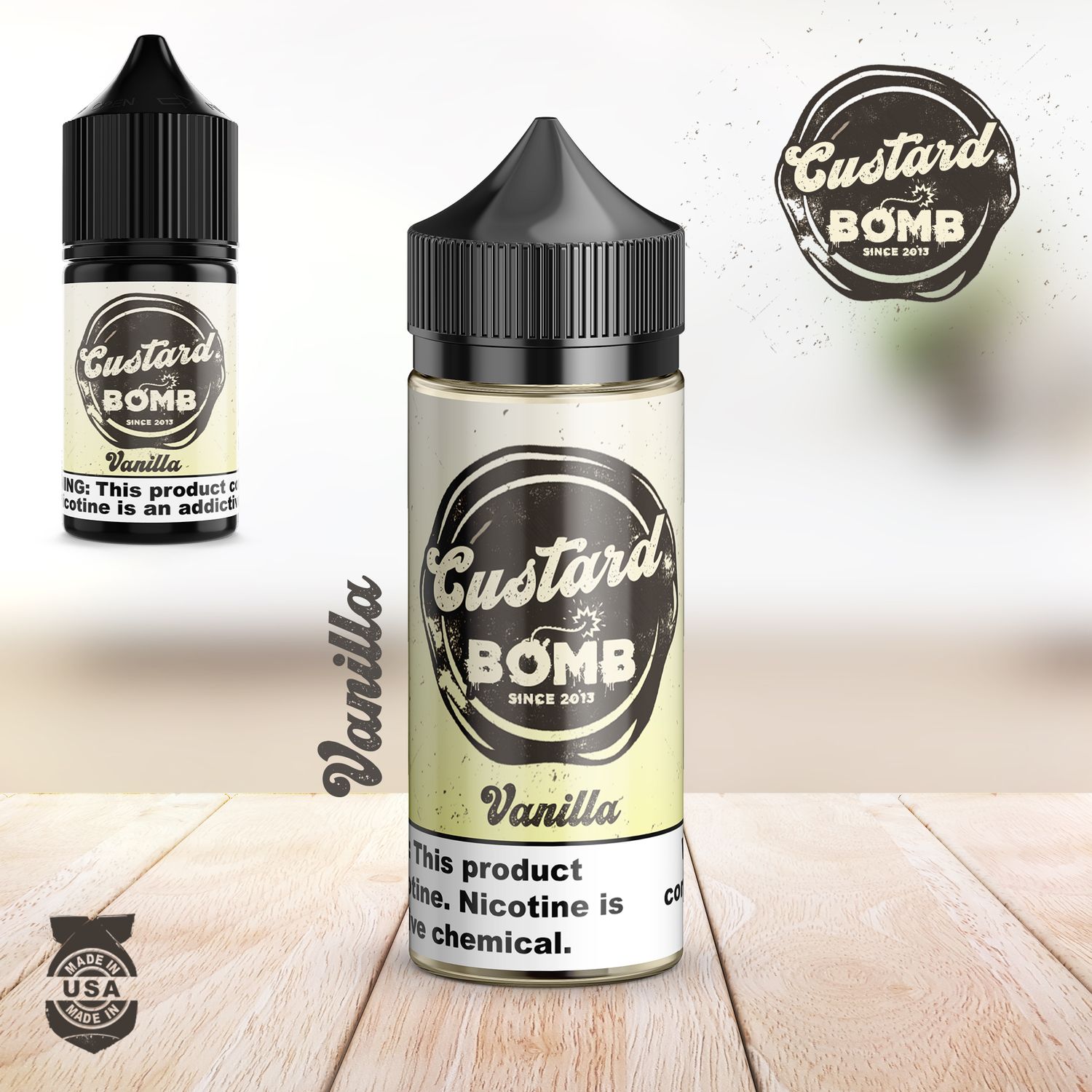 Vapergate - Custard Bomb - Vanilla