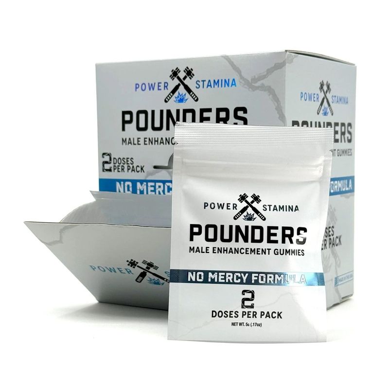 POUNDERS - Male Enhancement Gummies (2 Pack)