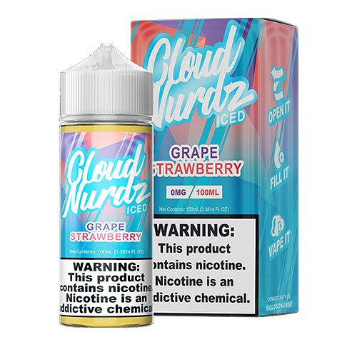 Cloud Nurdz - ICED Grape Strawberry