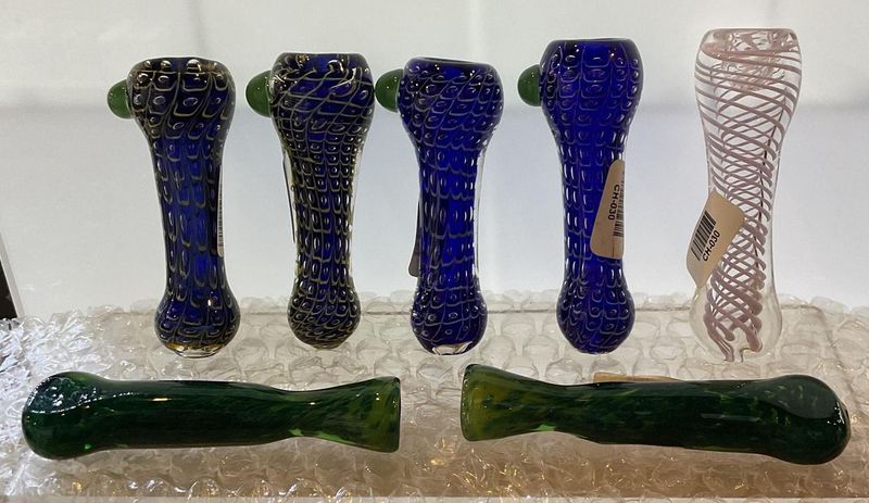 Glass Weed Pipes - One Hitter