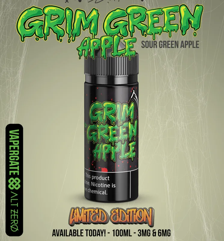 VAPERGATE/ALT ZERO - Grim Green Apple (Limited Edition)