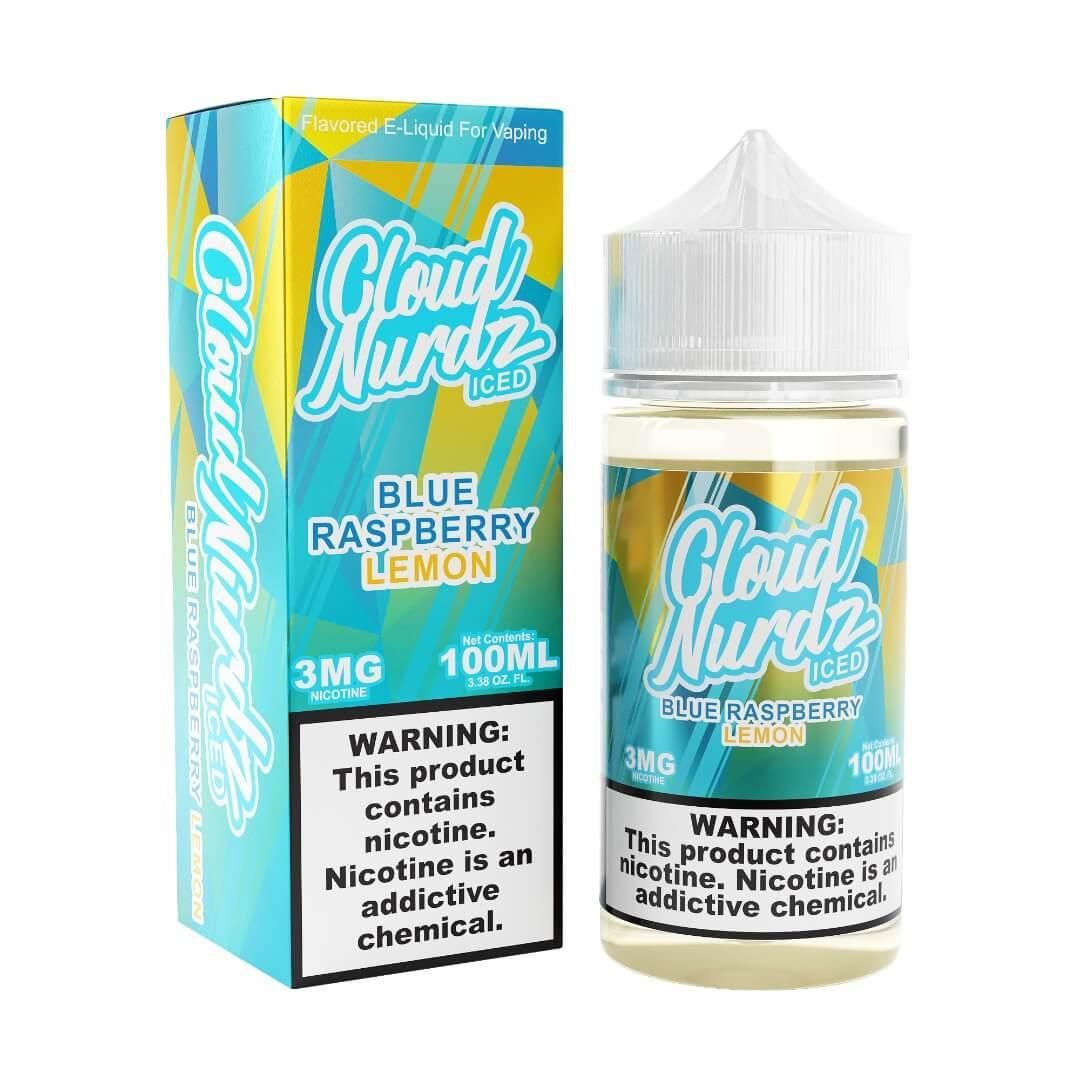 Cloud Nurdz - ICED Blue Raspberry Lemon