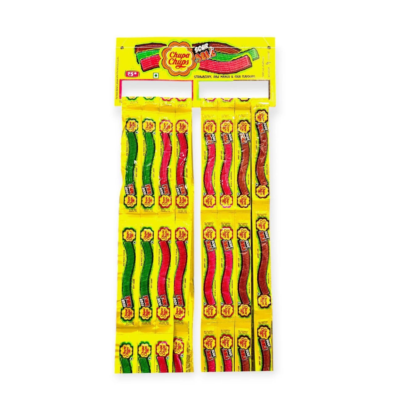 CHUPA CHUPS Sour Belts - Exotic Snacks