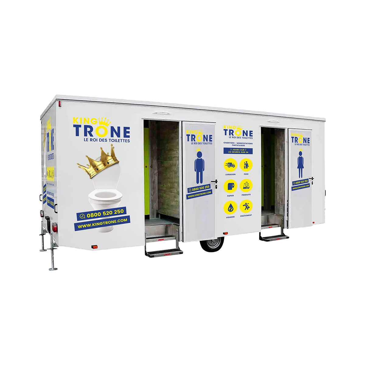 Remorque sanitaire N° 610
