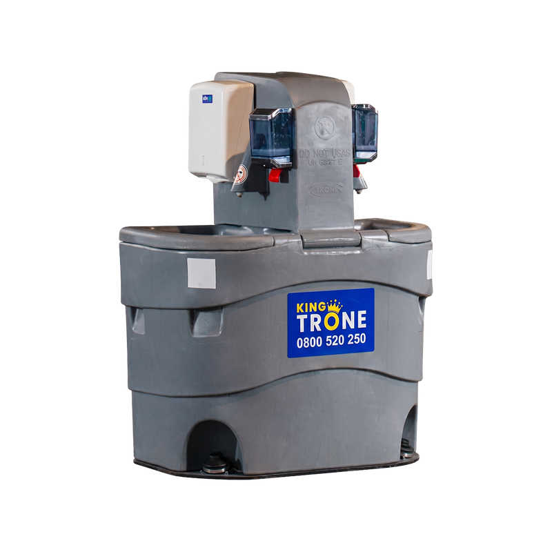 Borne double lavabo autonome