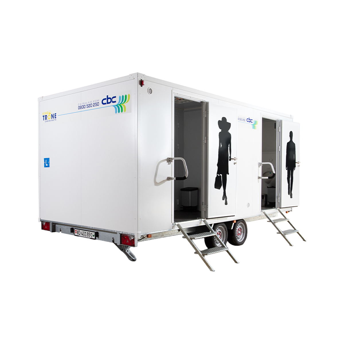 Remorque sanitaire N°610 semi-autonome