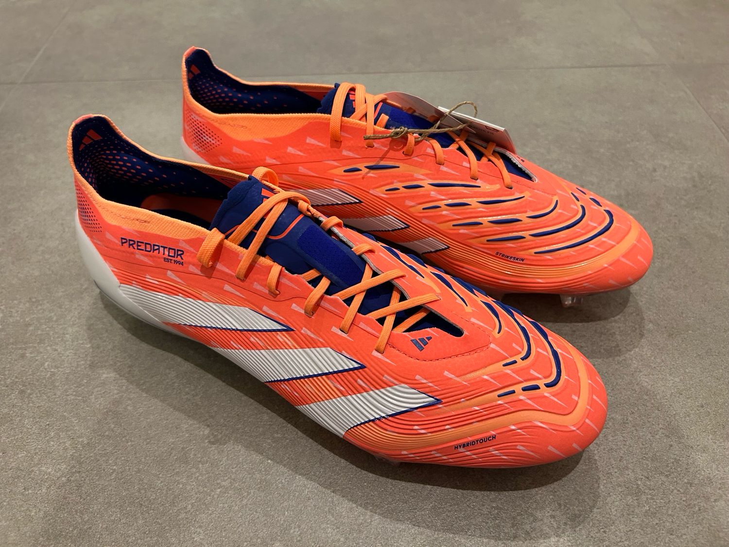adidas Predator Elite FG Fußballschuhe – Signal Coral – HybridTouch 2.0 Gr. 10,5 adidas Predator Elite FG Fußballschuhe – Signal Coral – HybridTouch 2.0 Gr. 10,5