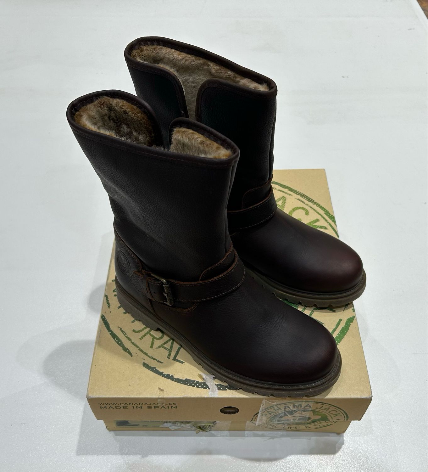 Panama Jack Singapur B23 Damen Winterstiefel Braun Gr. 39 Lammfell Waterproof Leder Panama Jack Singapur B23 Damen Winterstiefel Braun Gr. 39 Lammfell Waterproof Leder