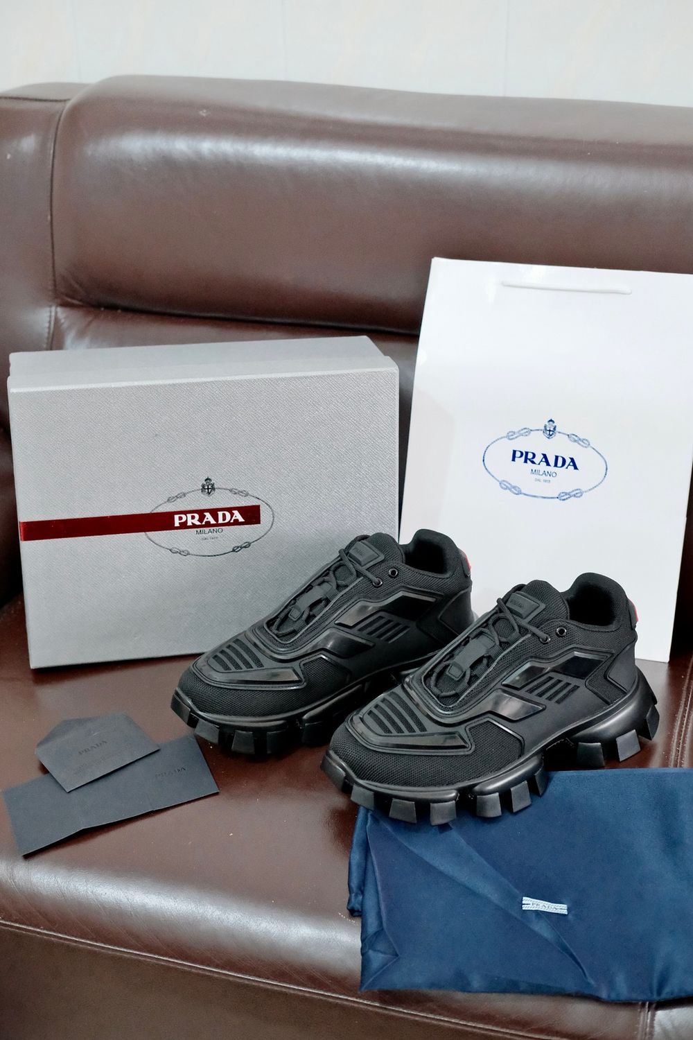 Prada Cloudbust Thunder Herren-Sneaker für Freizeit und Sport PNA03