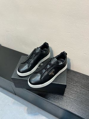 Prada slip-on men shoes casual sport sneaker PNA04