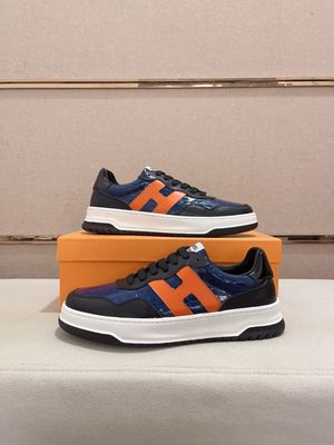 Hermes alligator bouncing men shoes casual sneaker HOA04