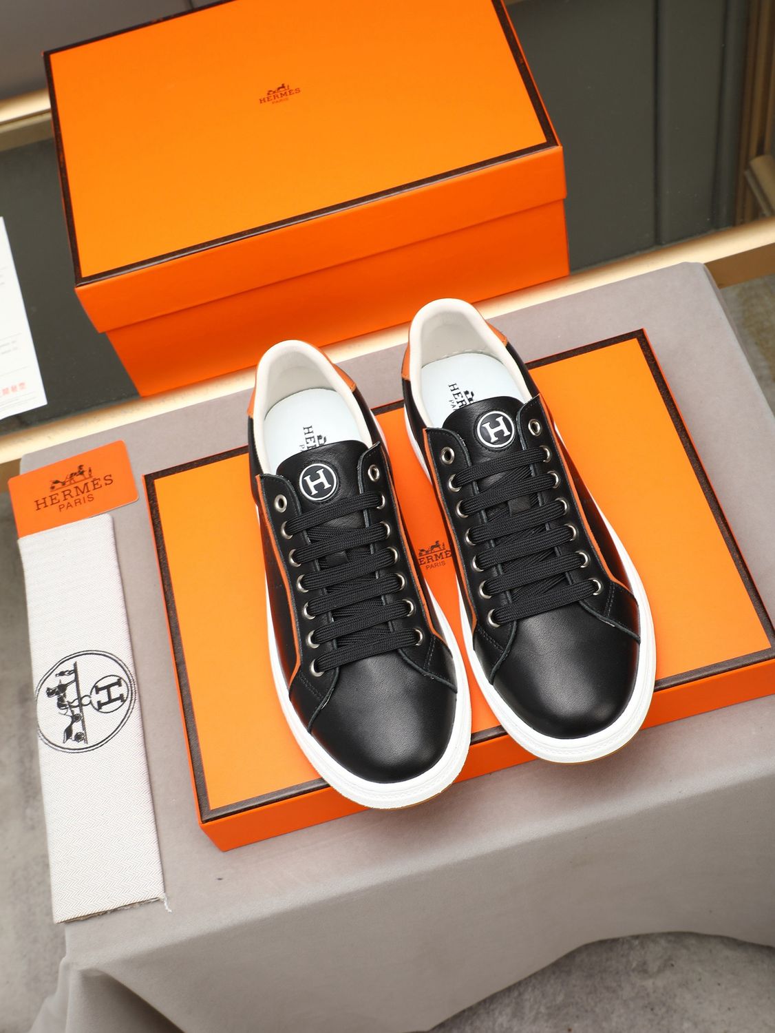 Hermes day men shoes casual sneaker HOA09