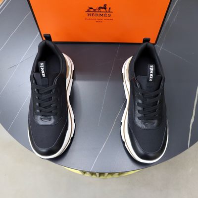 Hermes leader men shoes casual sport sneaker HOA08
