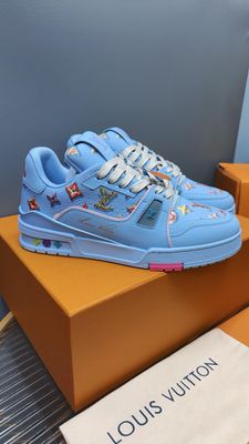 Sneakers sportive casual da uomo Louis Vuitton Trainer LTA24