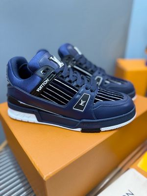 Louis vuitton trainer men shoes casual sport sneakers LTA25