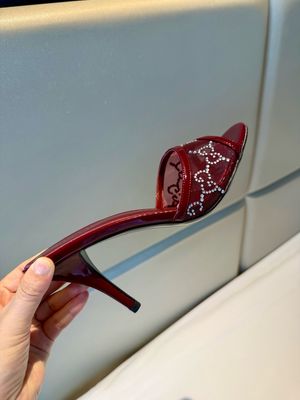 Sandales à talon Gucci Erin avec bride arrière pour femme