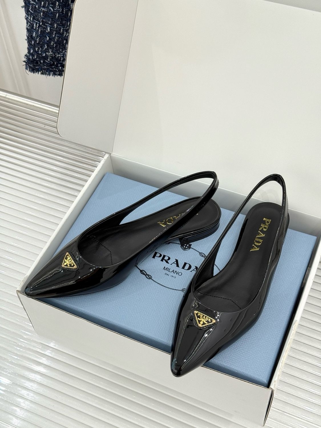 Prada slingback women flats‌ JPA04