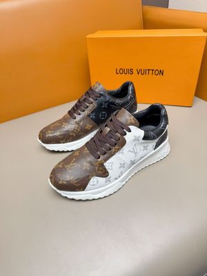 Louis vuitton run away monogram men shoes casual sport sneakers LTA27