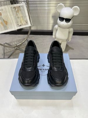 Prada monolith men shoes casual sneaker PNA14