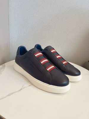 Bally Mya Herren-Casual-Slip-on-Sneaker mit gestreiftem Band BYA06