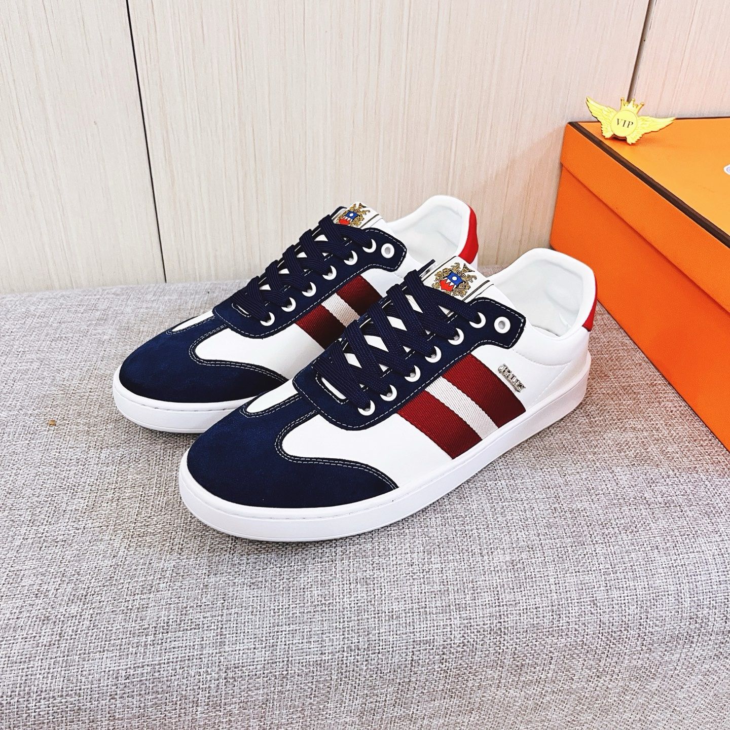 Ανδρικό casual αθλητικό sneaker Bally Retro Crest BYA07