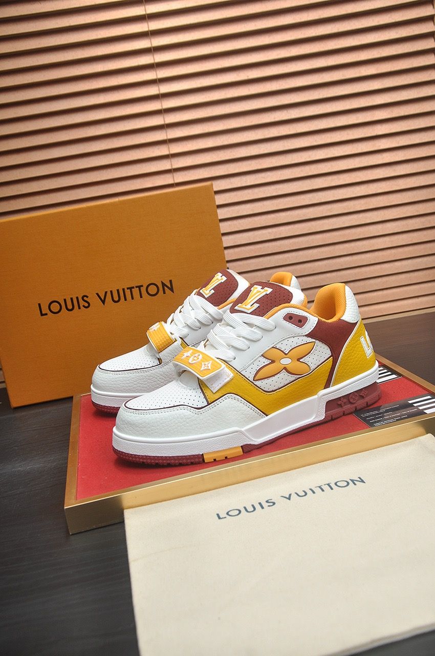 Sneakers sportive casual da uomo Louis Vuitton Trainer LTA36