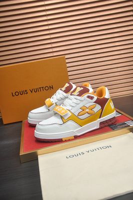 Louis vuitton trainer men shoes casual sport sneakers LTA36