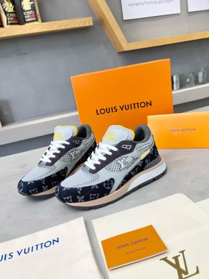 Louis Vuitton Run Away chaussures de sport décontractées pour homme LTA32