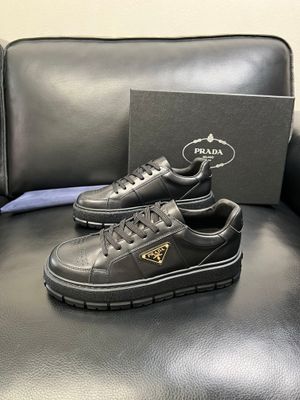 Baskets décontractées à plateforme Prada Downtown Bold pour homme PNA18