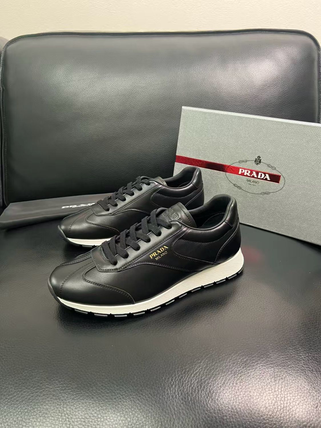Ανδρικά casual sneakers Prada Classic Retro PNA19