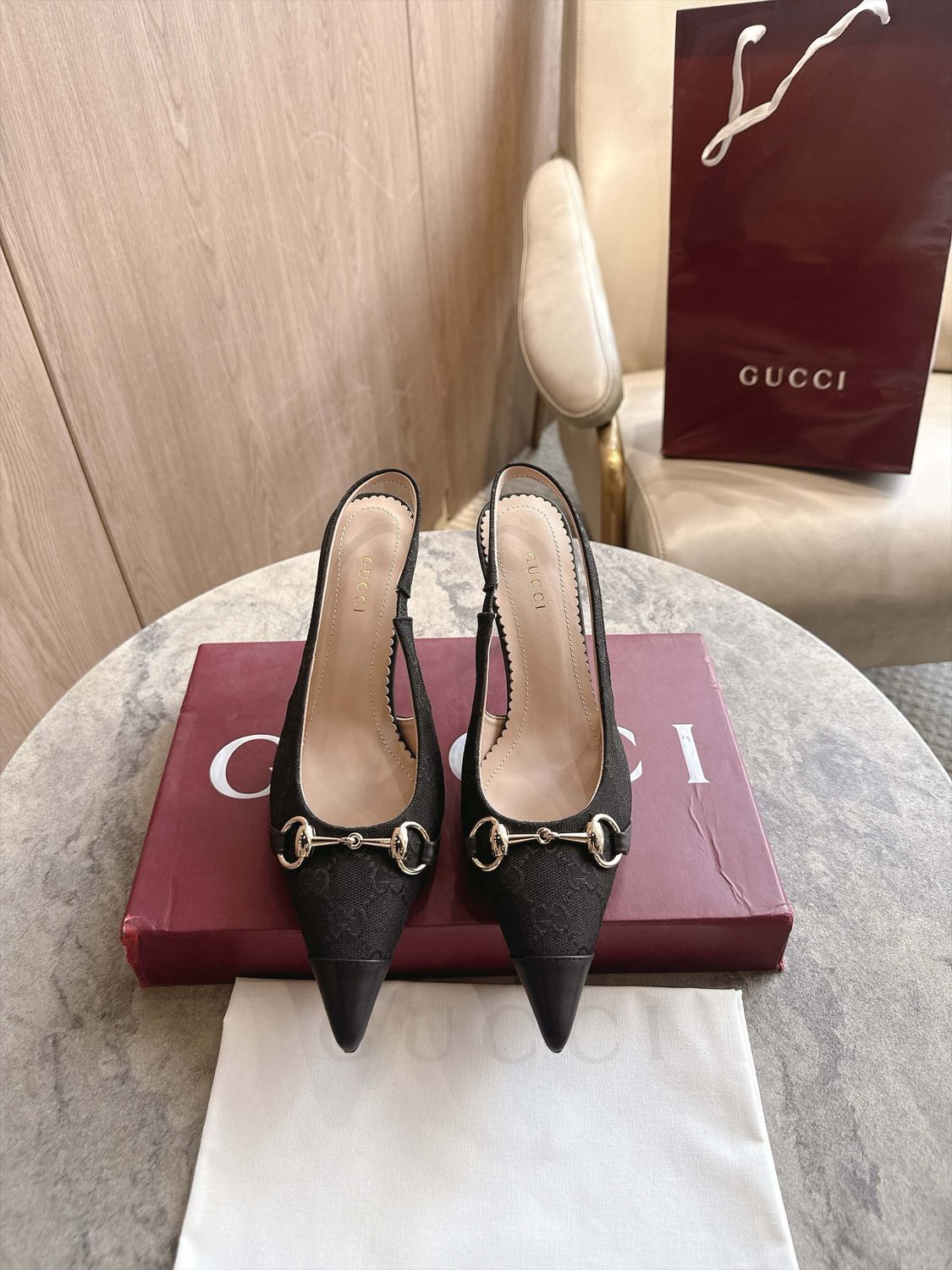 Gucci Donna slingback women pump GPC07
