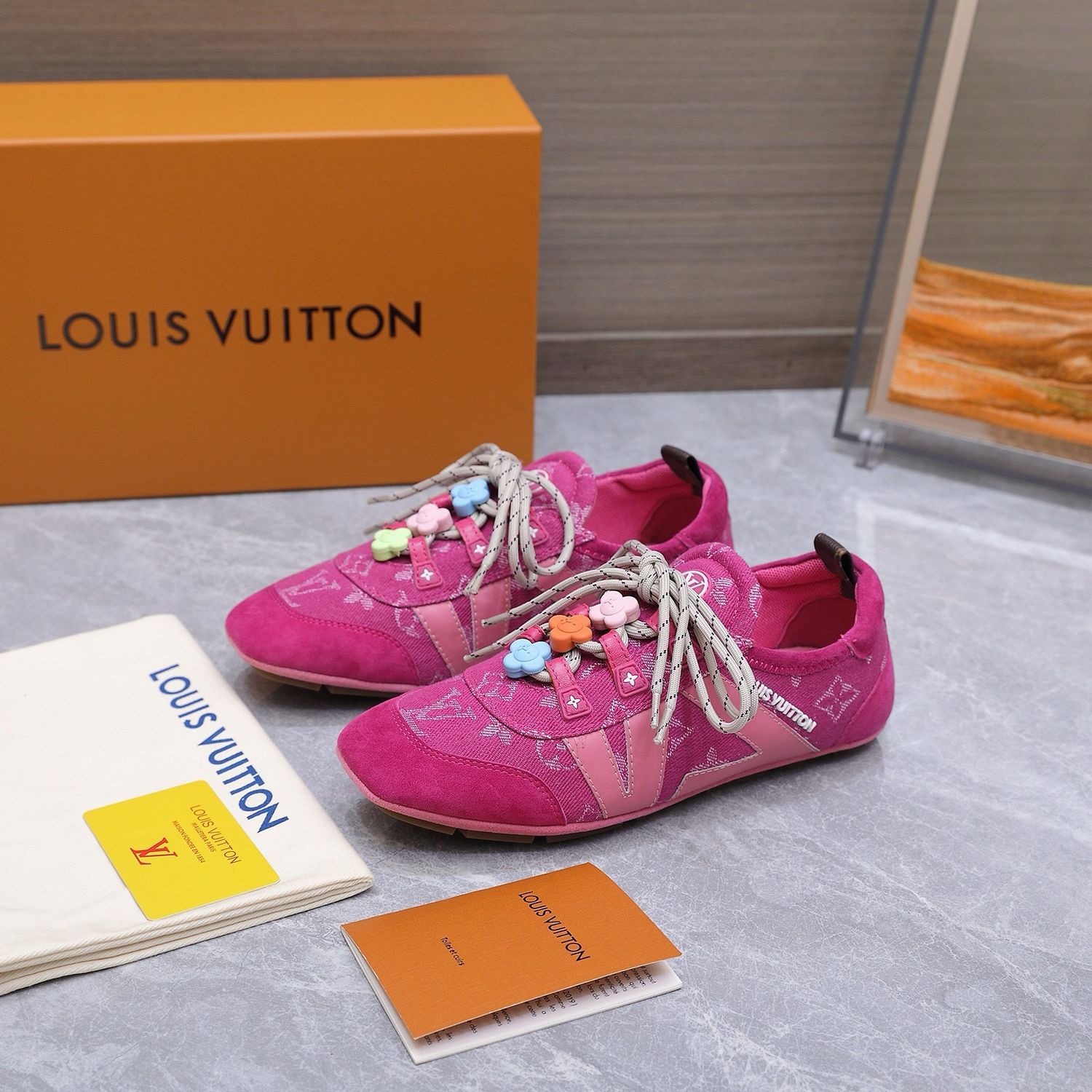 Louis vuitton Sneakerina women shoes LKC01