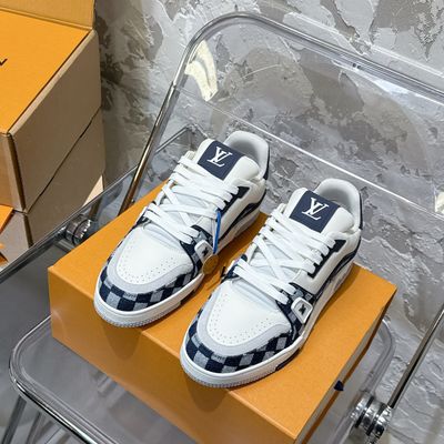Louis vuitton Trainer men shoes casual sneakers LTC14