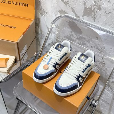 Louis vuitton Trainer men shoes casual sneakers LTC16