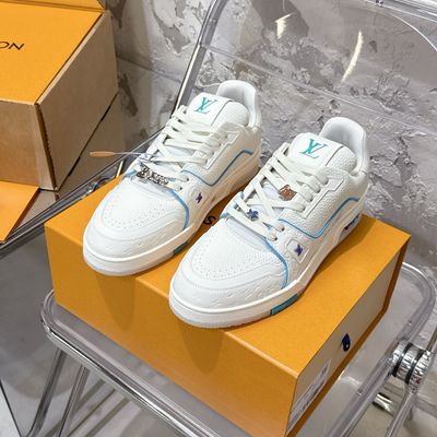 Louis vuitton Trainer men shoes casual sneakers LTC17