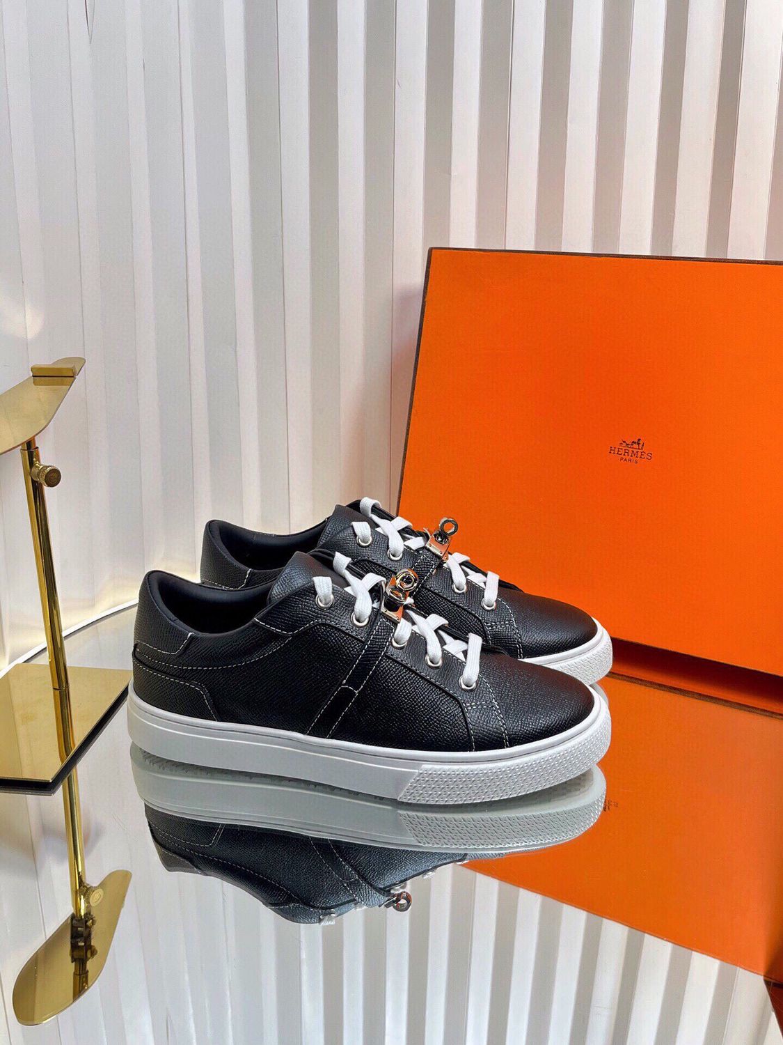 Hermes Kelly men shoes casual sneakers HOD04