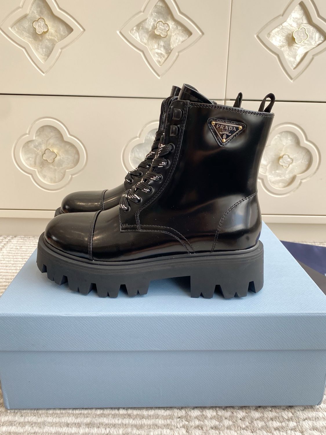 Prada monolith women boots JPC01