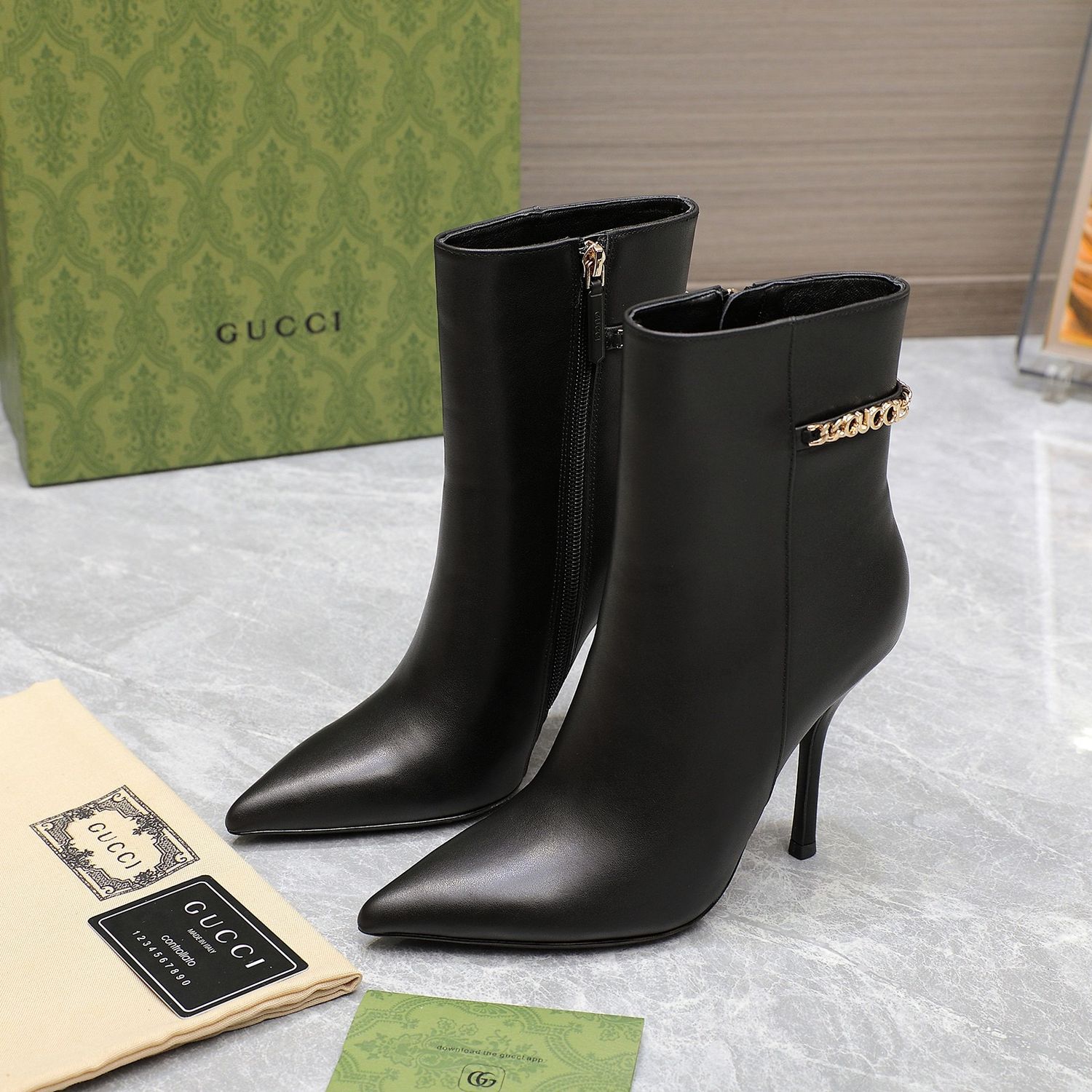 Gucci Signoria women ankle boots GPC08