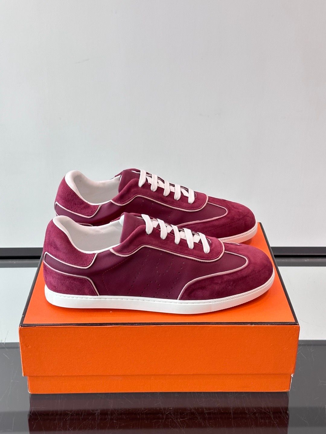Hermes match men shoes casual sneakers HOD08